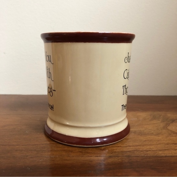 VINTAGE ‘Catching up with the Joneses’ Mug - Picture 3 of 7